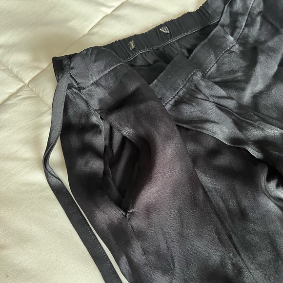 Silk Tie Up Trousers - Picture 5 of 6